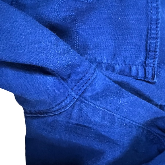 AG 28R The Prima Mid Rise Cigarette Jeans Cobalt Bright Blue. - Picture 7 of 8
